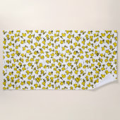 Serviette De Plage Motif de design classique Woodstock (Devant)
