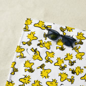Serviette De Plage Motif de design classique Woodstock (En situation)