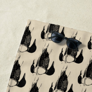 Serviette De Plage Motif de dingue d'Ontario