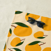 Serviette De Plage Motif de fruits d'été Mango (En situation)