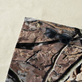 Serviette De Plage Motif de la chasse au camouflage 8 (En situation)