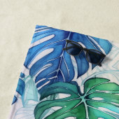 Serviette De Plage Motif de la monstère tropicale (En situation)