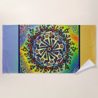 Serviette De Plage Motif de Mandela