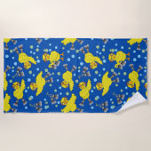 Serviette De Plage Motif de nage (Devant)