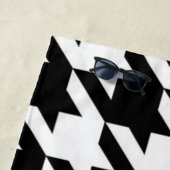 Serviette De Plage motif de pied de (En situation)