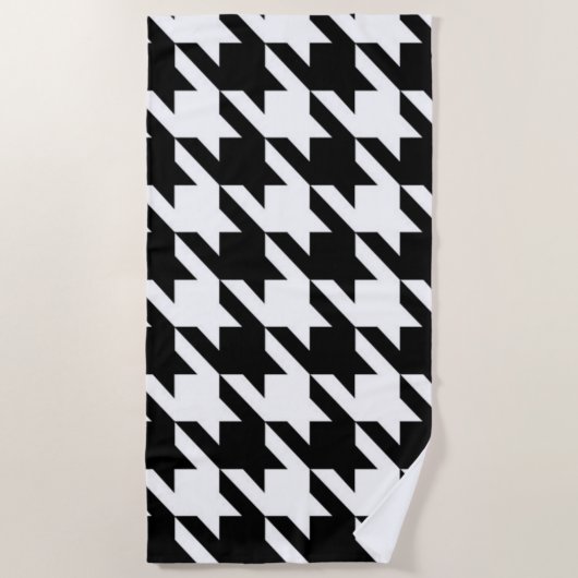 Serviette De Plage motif de pied de (Devant)