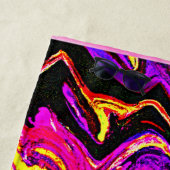 Serviette De Plage Motif de rayonnement lumineux (En situation)