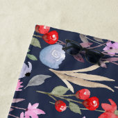 Serviette De Plage Motif de surface Florale Mode Botanique (En situation)
