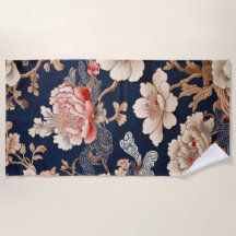 Motif de tissu chinois historique