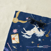 Serviette De Plage Motif d'icônes de la fête d'été de HARRY POTTER™ (En situation)