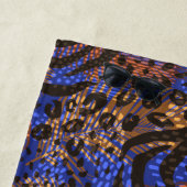 Serviette De Plage Motif d'impression Leopard et Zebra (En situation)