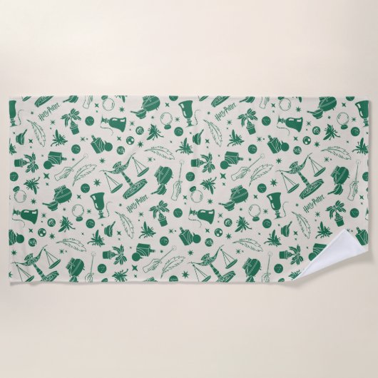 Serviette De Plage MOTIF du club de classe HOGWARTS™ (Devant)