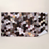 Serviette De Plage Motif en verre (Devant)