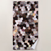 Serviette De Plage Motif en verre (Devant)