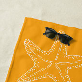 Serviette De Plage Motif étoile de mer (En situation)