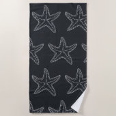 Serviette De Plage Motif étoile de mer (Devant)