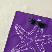 Serviette De Plage Motif étoile de mer (En situation)