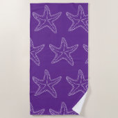 Serviette De Plage Motif étoile de mer (Devant)