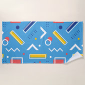 Serviette De Plage Motif géométrique 1 (Devant)