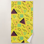 Serviette De Plage Motif géométrique 6 (Devant)