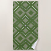 Serviette De Plage Motif géométrique de Kamelia 2 (Devant)