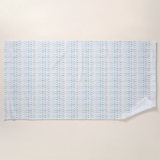 Serviette De Plage Motif Goutte de Pluie