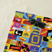 Serviette De Plage Motif Iconic FRIENDS™ (En situation)