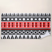 Serviette De Plage Motif natif Aztec (Devant)