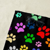 Serviette De Plage Motif Paw Pet pour animaux (En situation)