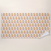 Serviette De Plage Motif Peppers (Devant)