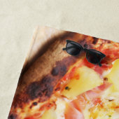 Serviette De Plage Motif PIZZA PICNIC (En situation)