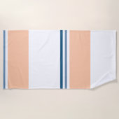 Serviette De Plage Motif Pré aux Modernes (Devant)