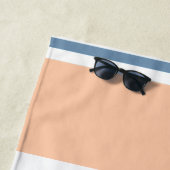 Serviette De Plage Motif Pré aux Modernes (En situation)