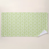 Serviette De Plage Motif Pré aux Modernes (Devant)