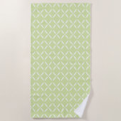 Serviette De Plage Motif Pré aux Modernes (Devant)