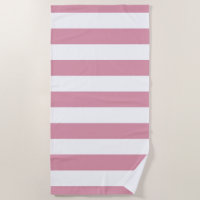 Motif rayé blanc de rose en pastel
