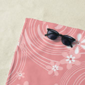 Serviette De Plage Motif rétro (En situation)