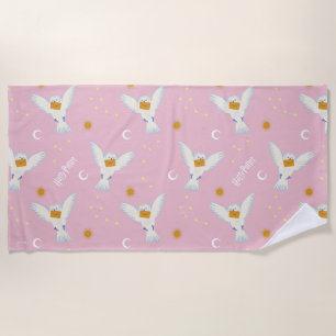 Serviette De Plage Motif Solstice Hedwig Rose