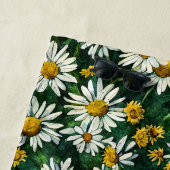 Serviette De Plage Motif SUNFLOWER (En situation)