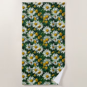 Serviette De Plage Motif SUNFLOWER (Devant)