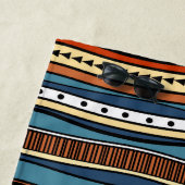 Serviette De Plage Motif tribal géométrique Abstrait moderne (En situation)