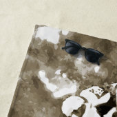 Serviette De Plage Motocross (En situation)