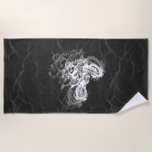 Serviette De Plage motocross (Devant)