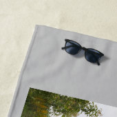 Serviette de plage Motocross. (En situation)