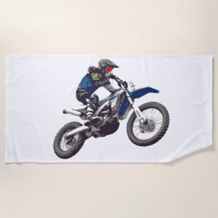 serviette de plage MOTOCROSS.