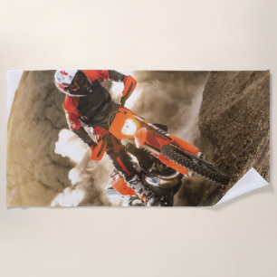 Serviette De Plage Motocross Rider