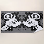 Serviette De Plage Motocross Sport Concurrentiel Motorcycle Course (Devant)