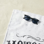 Serviette De Plage Motor Boat Captain Funny Pontoon Boating (En situation)