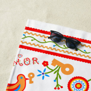 Serviette De Plage Mouchoirs d'amour de Valentine