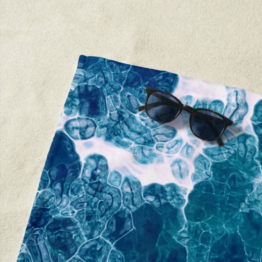 Serviette De Plage Mousse mer (En situation)